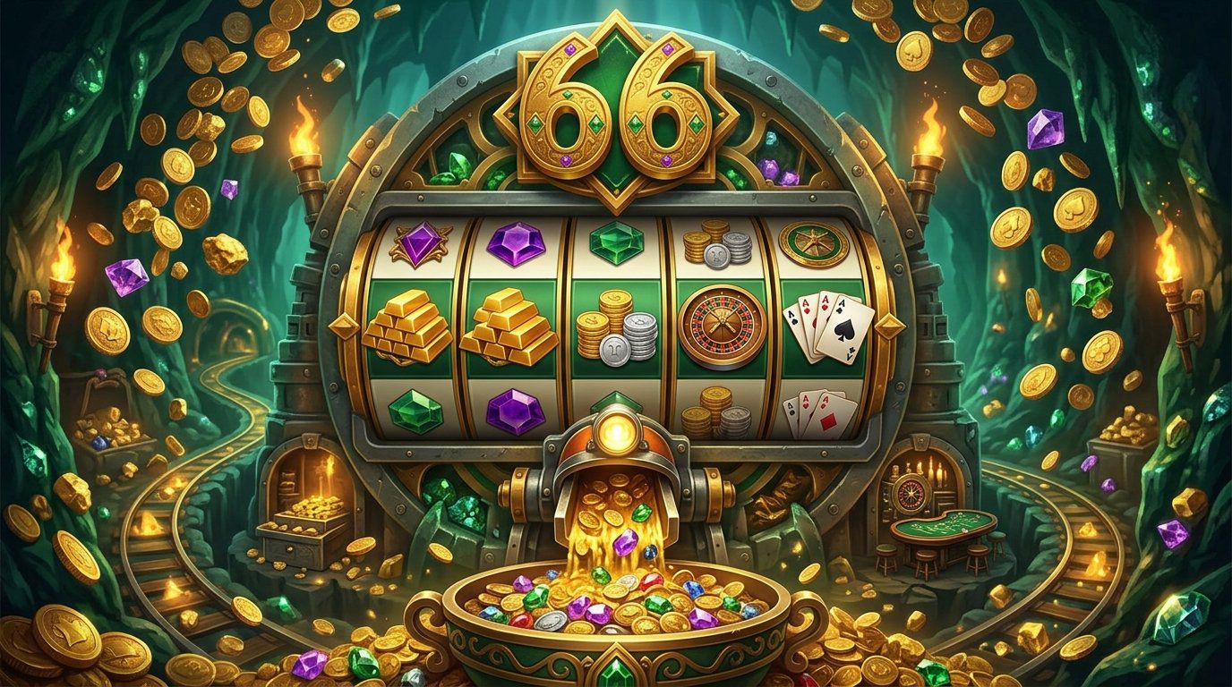 Halaman utama Fortune Mouse di RP66 dengan roda putaran dan tombol daftar